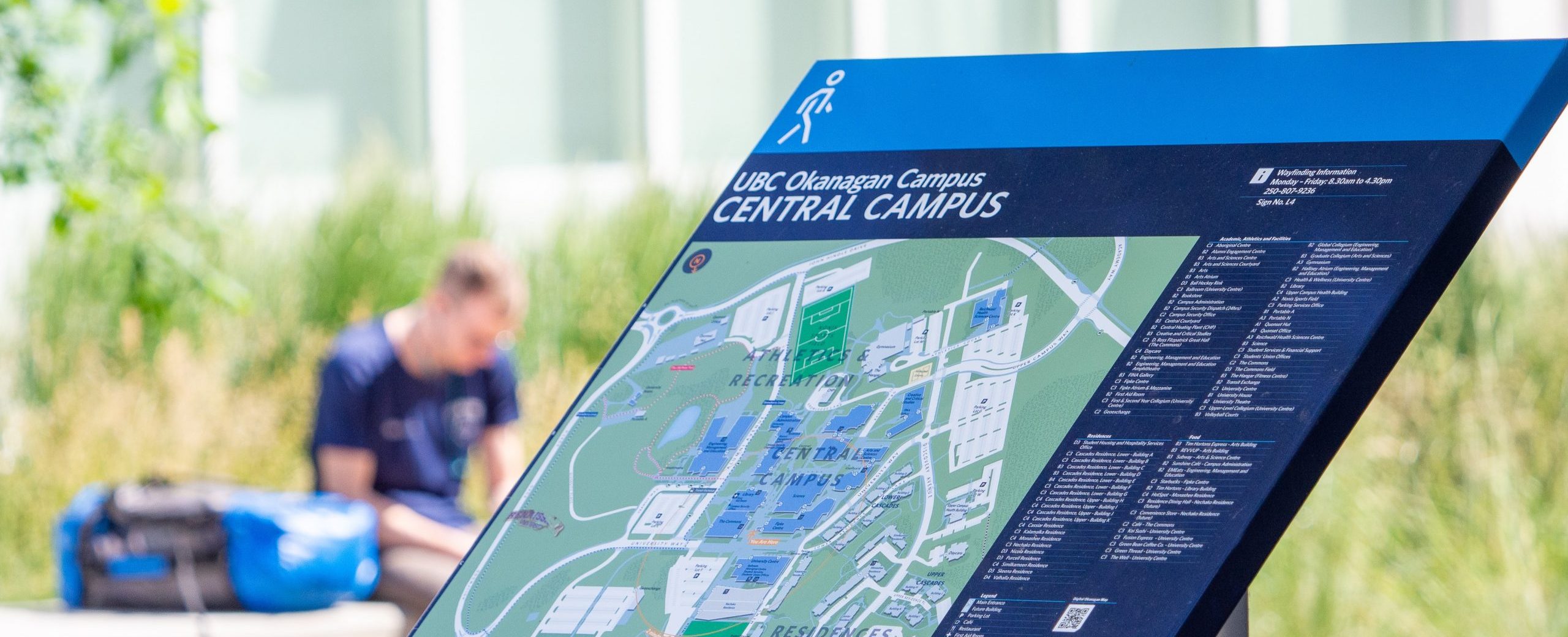 UBC Okanagan Campus Central Map